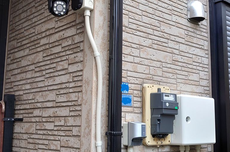 分電盤工事　地デジ　防犯カメラ