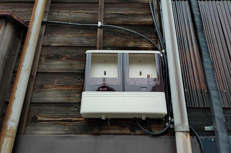 分電盤　電灯　動力